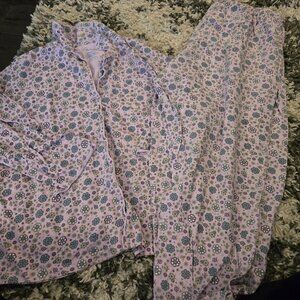 🌸 Penmans 100% Cotton Floral Pajama Set - Plus Size 2X EUC